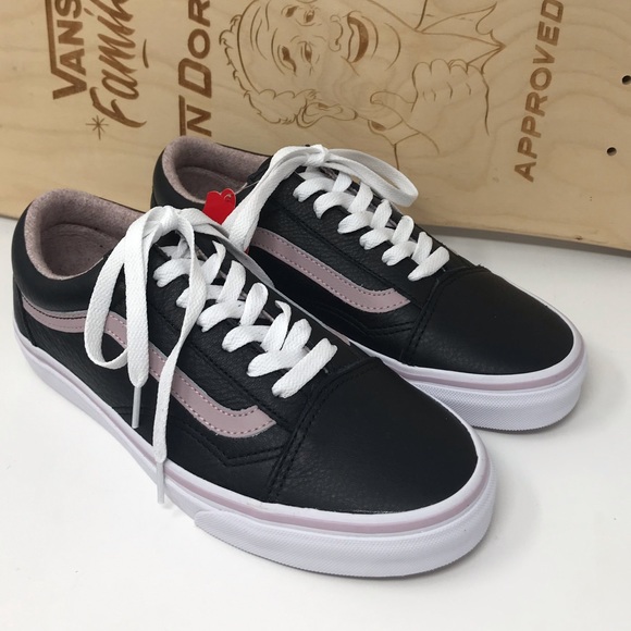 VANS Old Skool Leather Flannel Violet W AUTHENTIC - Picture 7 of 8